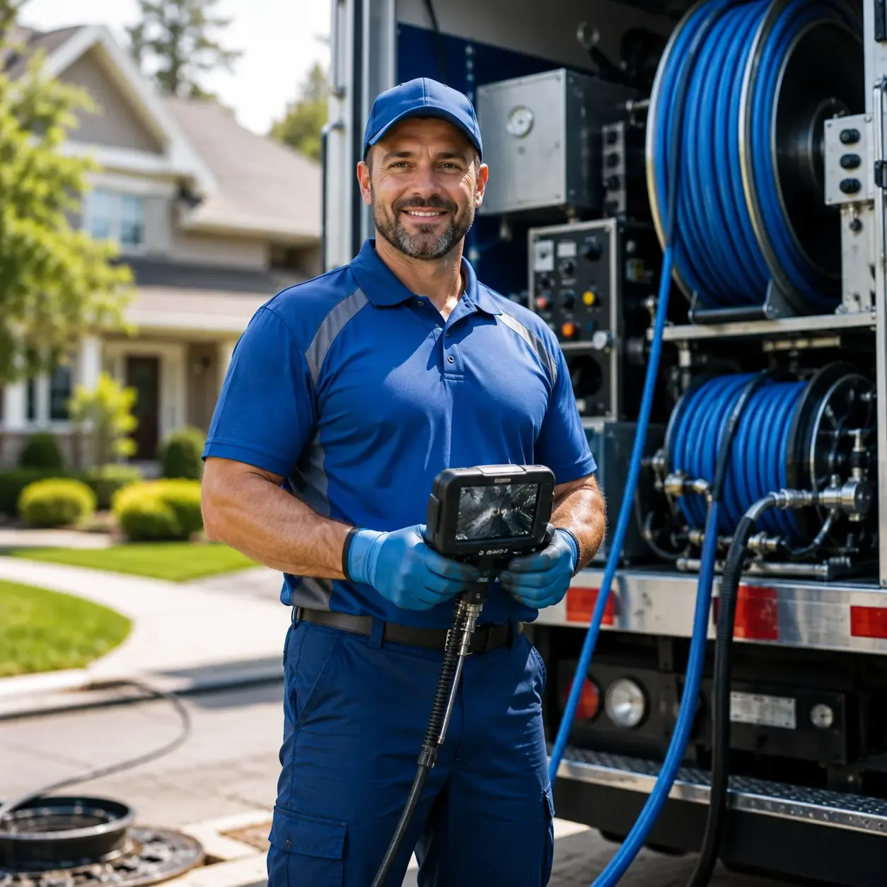 Local outdoor drain cleaning specialists in Vandalia, IL